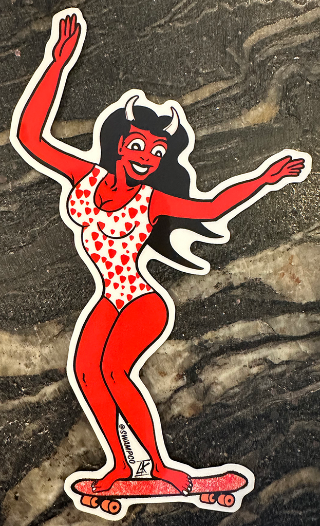 "DEVIL'S CHOICE" STICKER