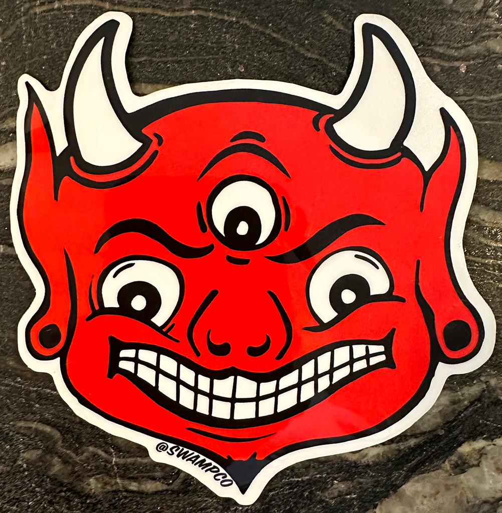 "DEVIL" STICKER