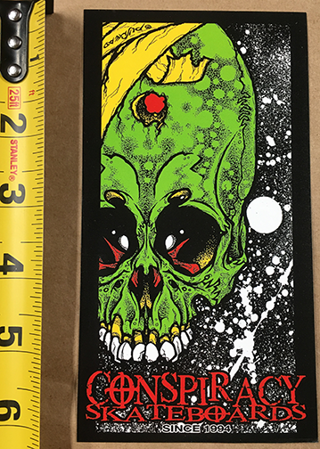 ALIEN SHOT STICKER