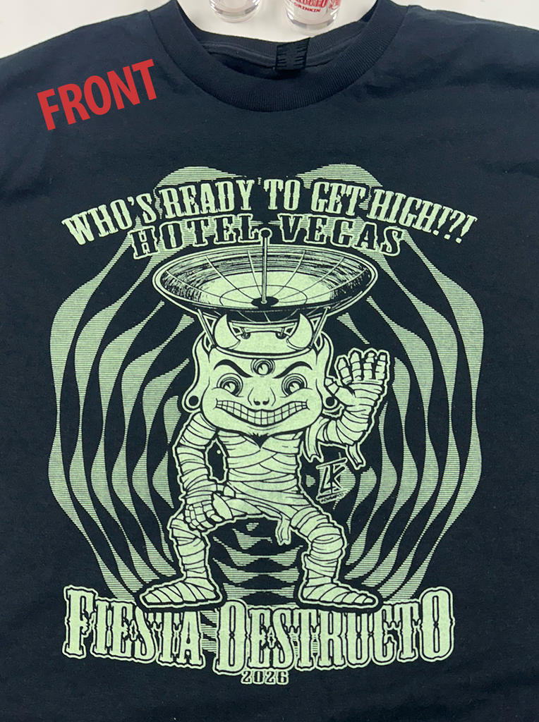 FIESTA DESTRUCTO 2026 T-SHIRT