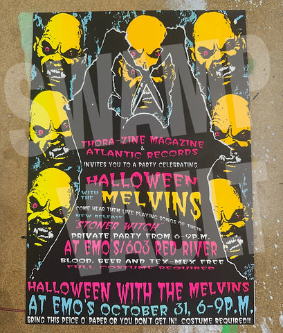 Melvins uncut handbill