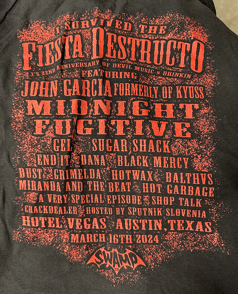 FIESTA DESTRUCTO 2024 T-SHIRT