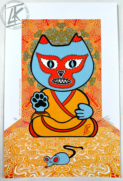 "NOTYO KITTY FELLING PEACEFUL"