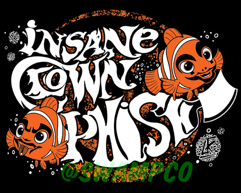 INSANE CLOWN PHISH T