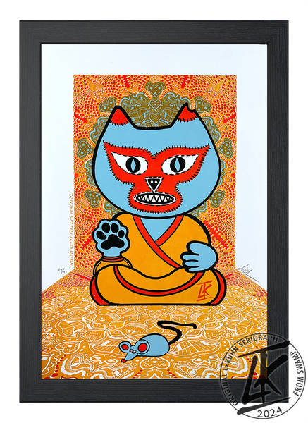 "NOTYO KITTY FELLING PEACEFUL"