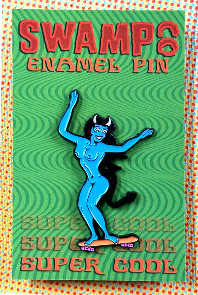 NEW BLUE DEVIL'S CHOICE PIN