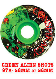 GREEN ALIEN SHOTS