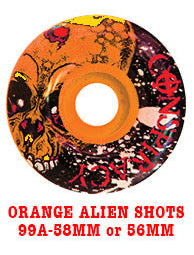 ORANGE ALIEN SHOTS