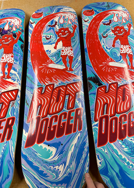 "HOT DOGGER" BLUE COLLABORATION