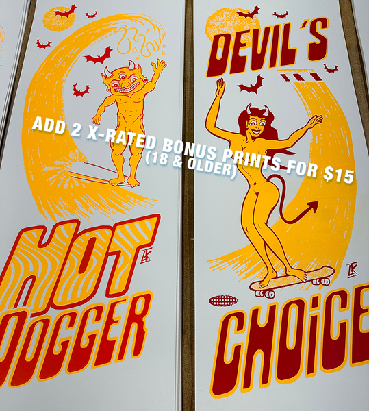 "HOT DOGGER" RED COLLABORATION
