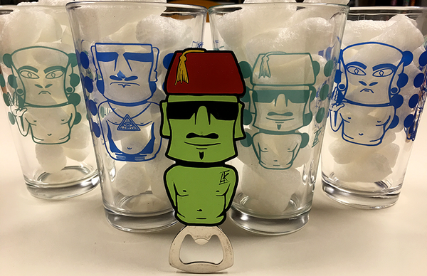 "BROTHERS" PINT GLASSES