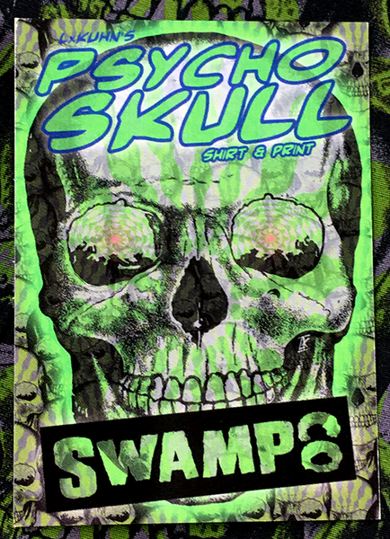 "PSYCHO-SKULL" SNAP-UP SHIRT