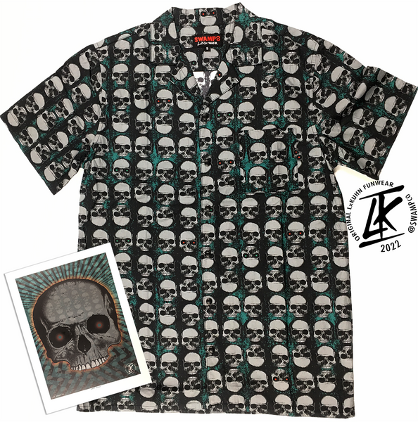 "GRAY SKULL" SHIRT