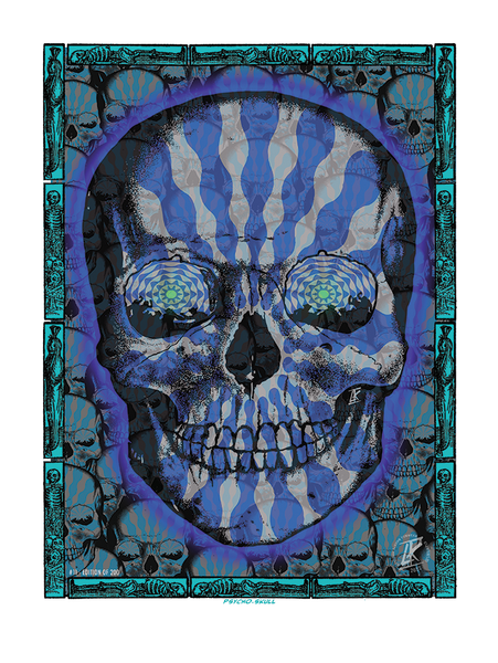 "MIDNIGHT" SKULL SHIRT
