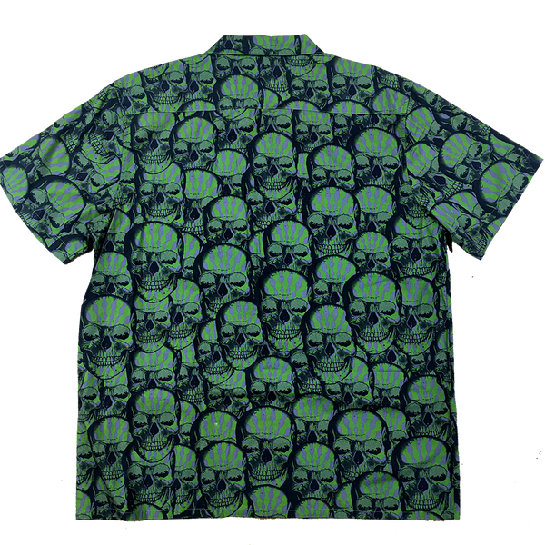 "PSYCHO-SKULL" SNAP-UP SHIRT