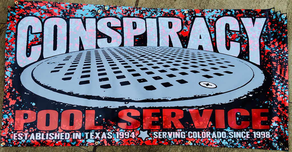 CONSPIRACY POOL SERVICE BANNER