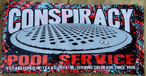 CONSPIRACY POOL SERVICE BANNER